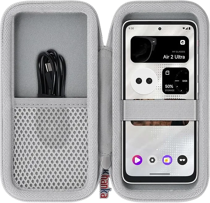 The Ultimate Guide to XREAL Air AR Glasses and Accessories for Enhanced Performance and Protection 9 Khanka Hard Travel Case Replacement for XREAL Beam Pro