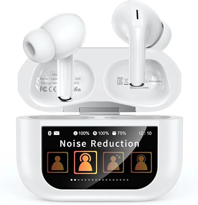 Multifunctional Touch Screen Bluetooth Earbuds