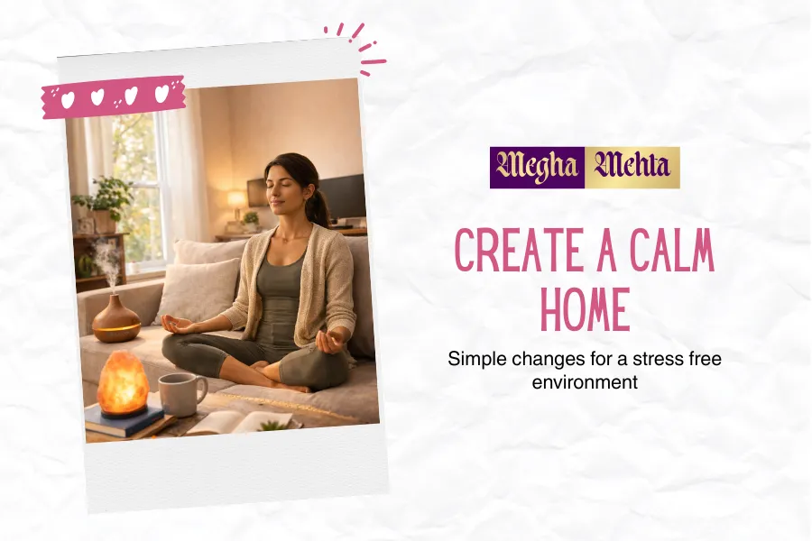 Calm home environment supporting relaxation focus and daily wellness Calm home environment supporting relaxation focus and daily wellness