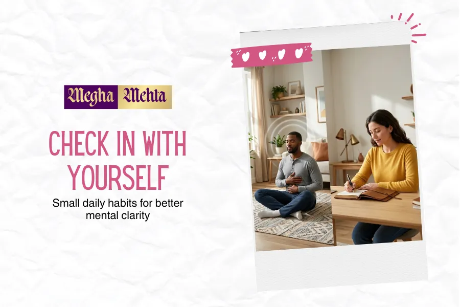 Daily mental check in routine improving awareness and emotional balance Daily mental check in routine improving awareness and emotional balance