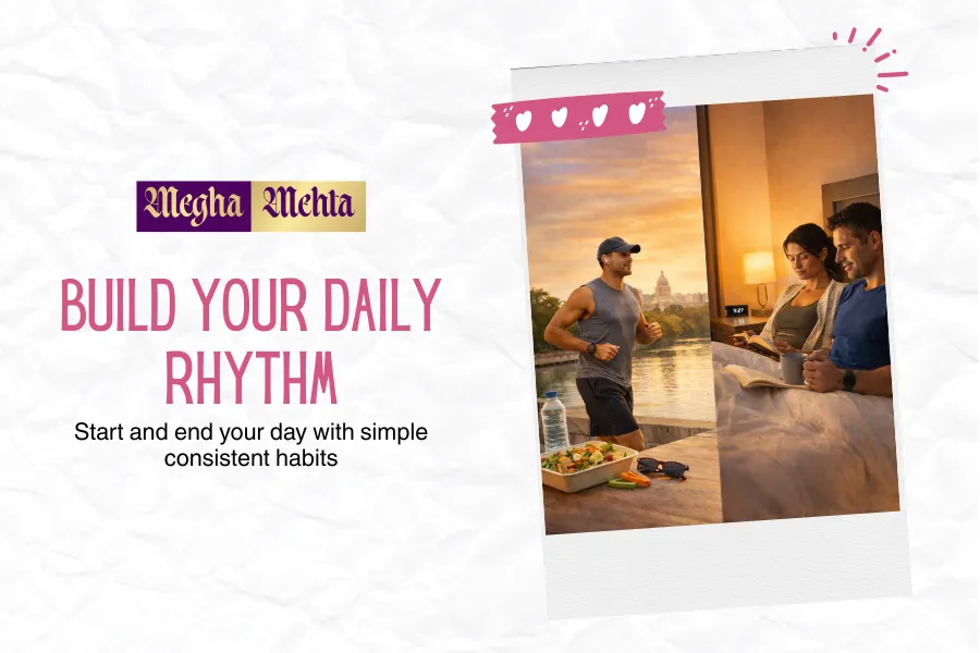 Morning and evening routine creating balance and consistency in daily life Morning and evening routine creating balance and consistency in daily life